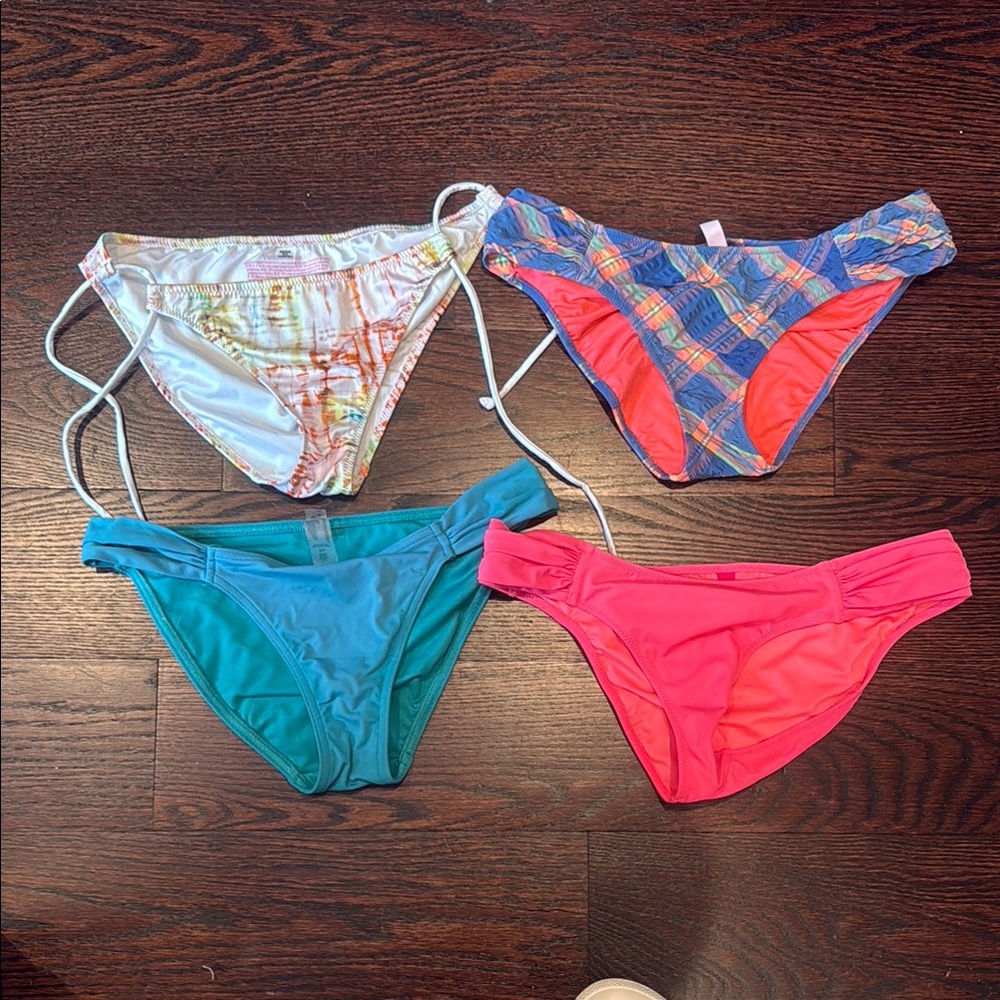 Victoria's Secret Multicolor Bikini Bottoms Set